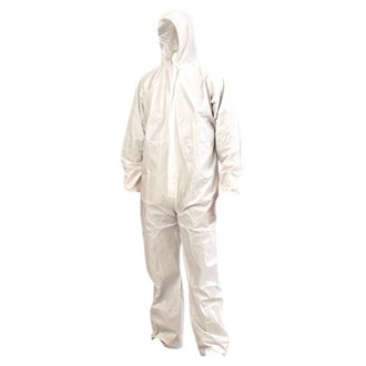 DISPOSABLE COVERALLS BARRIERTECH SMS